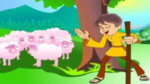 North Korean Shepherd and the wolf