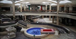 deteriorating mall